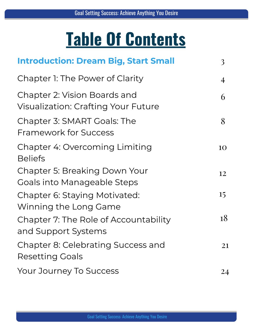 Goal Setting Success