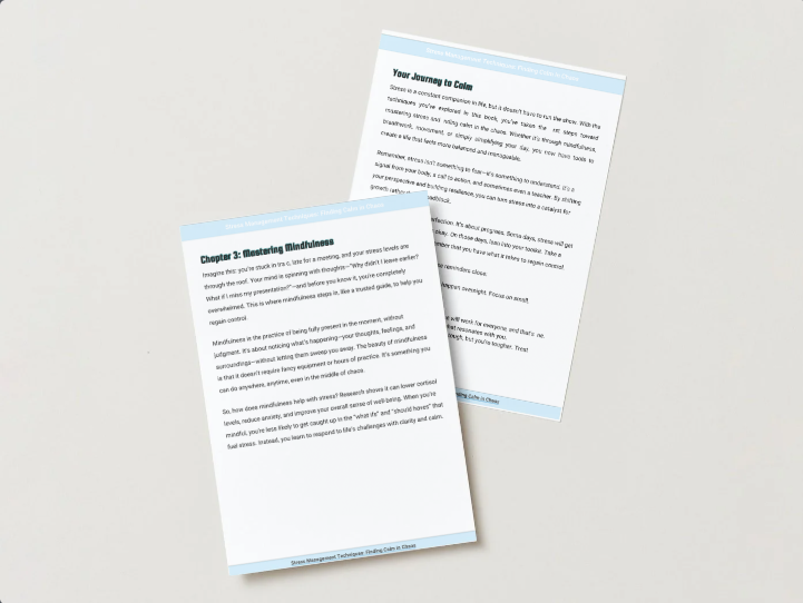 Stress Management Techniques