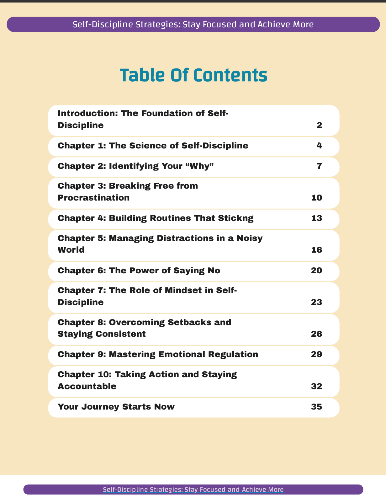 Self-Discipline Strategies - Stay focused and achieve more