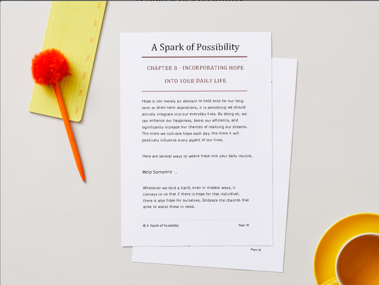 A Spark of Possibility