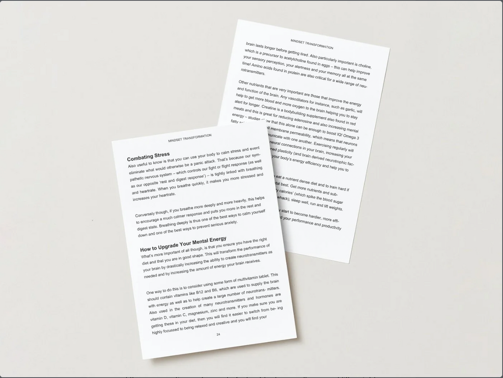 Mindset Transformation