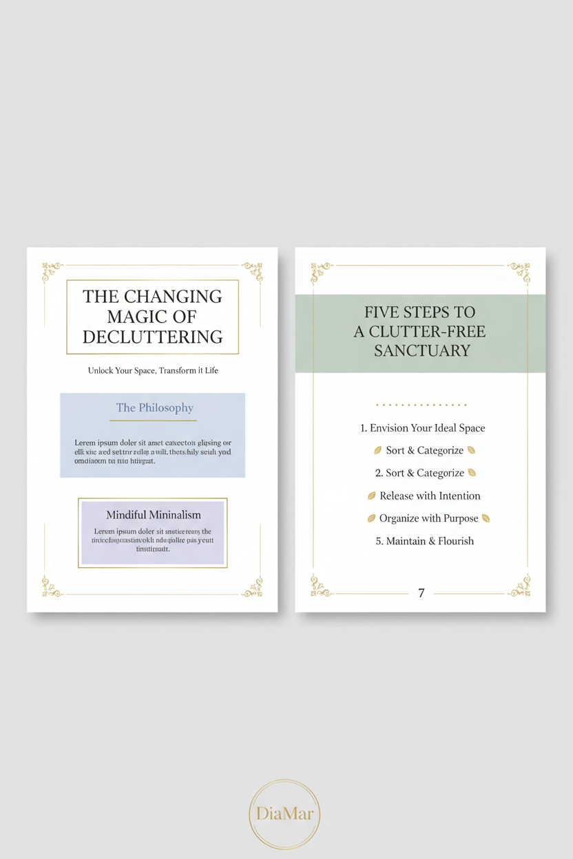 The Changing Magic of Decluttering
