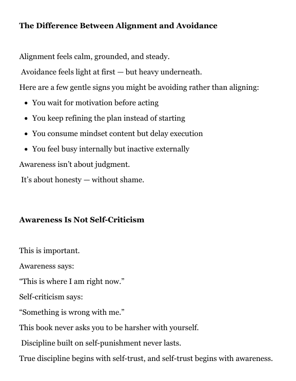 The Disciplined Mind: A Grounded Guide to Turning Intention Into Consistent Action