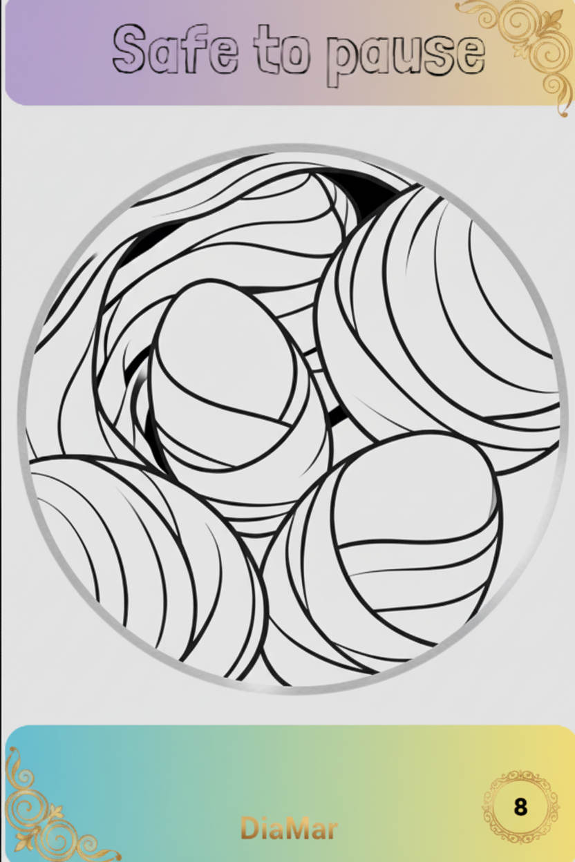 Calm Your Mind in 10 minutes a day- colouring book