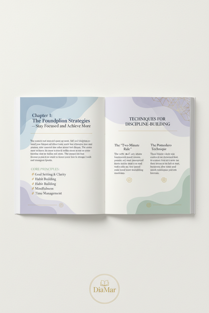 Open book with text on a white background, featuring the DiaMar logo.